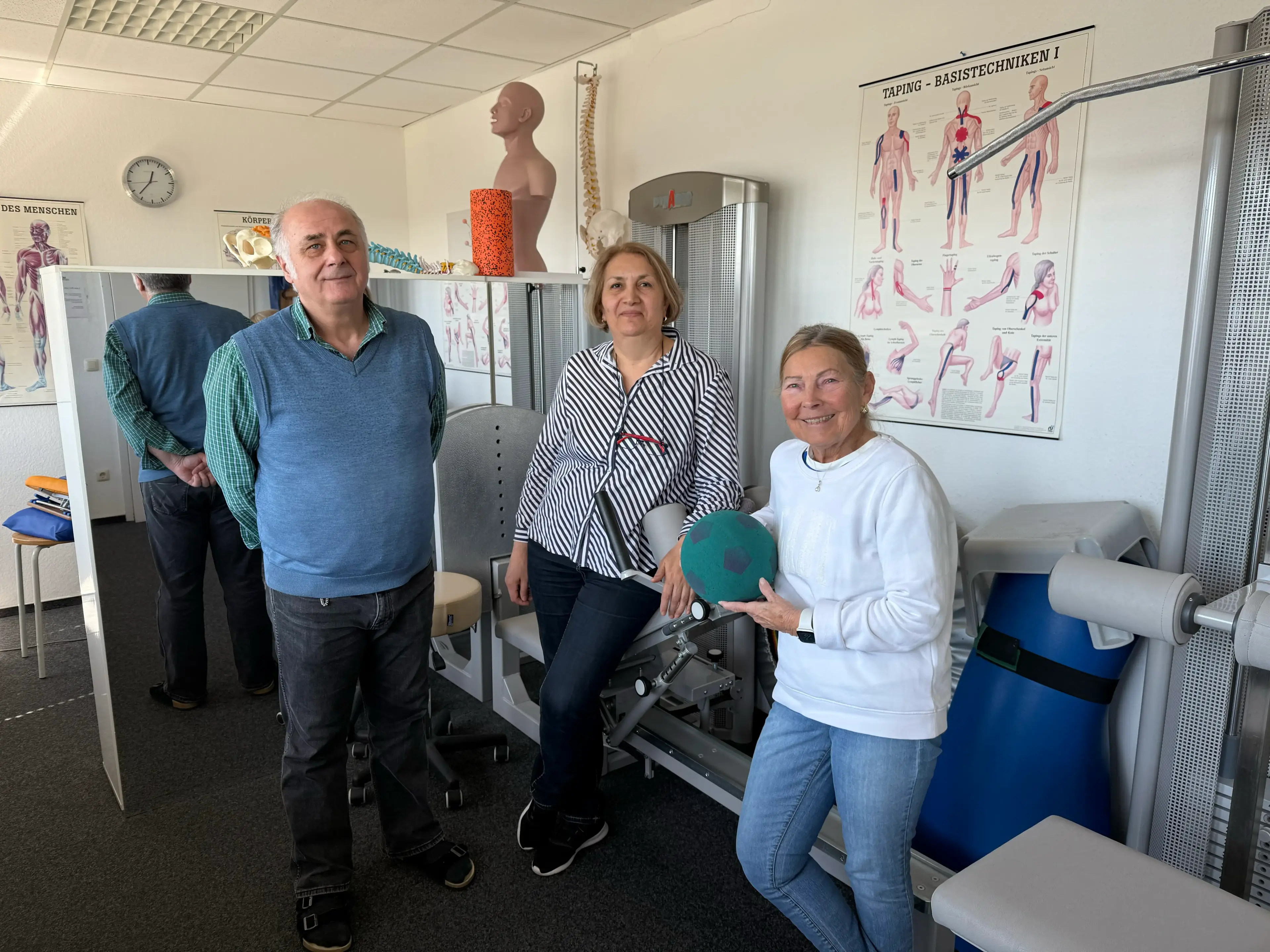 Team der SALTO! Praxis für Physiotherapie in Stuttgart-Degerloch